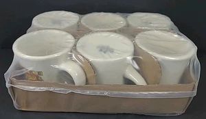 1 Pack Of 6 Sealed New Old Stock Waffle House Coffee Mugs Cups Ceramic Tuxton - Picture 1 of 5