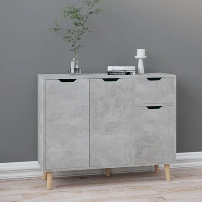 Mobile Credenza 90x30x72 cm in Truciolato Cassettiera Colori Diversi vidaXL - Immagine 1 di 4
