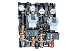 Pumpengruppen Komplettset 2x gemischter Heizkreis  Sonnenkraft HKG NTHE+HTHE - Bild 1 von 4