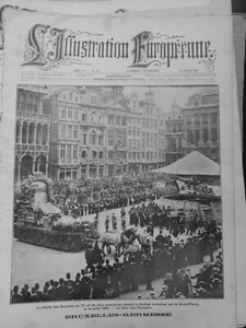 1860 1900 CARNAVAL BELGIQUE & EUROPE 28 JOURNAUX ANCIENS COMPLETS - Imagen 1 de 24