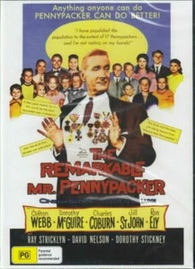 The Remarkable Mr. Pennypacker DVD Clifton Webb Brand New and Sealed Australia - Picture 1 of 1