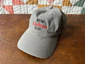 Vintage LL Bean Hunting Herren Dad Cap Low Profile Baseballmütze Einheitsgröße Herren - Bild 1 von 7