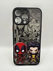 Marvel Comic Deadpool Wolverine iPhone 16 Pro Max Soft Case Brandneu!!! - Bild 1 von 5