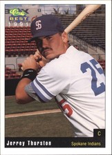 1991 Spokane Indians Classic/Best #21 Jerrey Thurston