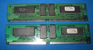 2x 4MB=8MB PS/2 72-pin FPM-Ram 60ns mit Parity OKI Arbeitsspeicher 100%ok - Bild 1 von 2