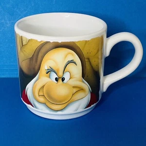 Disney Staffordshire GRUMPY Mug Snow White Dwarves Coffee Cup England Large - Picture 1 of 7