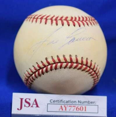 Jose Canseco JSA COA Autographed American League Signed Baseball - Image 1 of 2