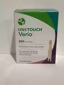 One touch Verio blood strips 600 total plus 1 one touch verio meter new - Picture 1 of 1