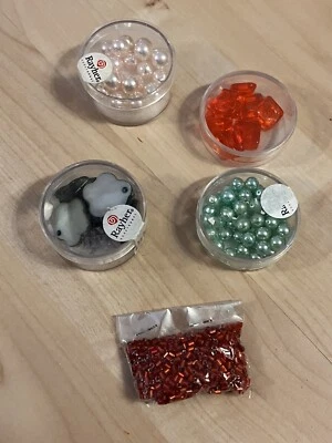 NEU Rayher Renaissance Glaswachsperlen Perlmutt Glassteine  Basteln Perlen Stift - Bild 1 von 4