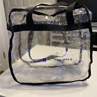 UNITED AIRLINES 737 MAX9 Leed’s Brand Clear Purse Carry On Handles Bag Free Ship