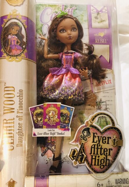 Mattel EVER AFTER HIGH 1st Edition Rebel CEDAR WOOD Fashion Doll ~ BDB11  2014