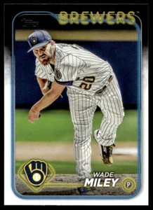 2024 Topps Series 2 Wade Miley #671 Milwaukee Brewers - Picture 1 of 2