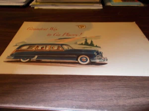 Folleto de ventas de furgoneta Pontiac 1949 - Imagen 1 de 3
