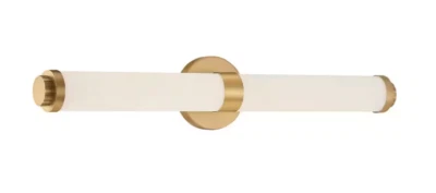 62531LEDD-BG/OPL 25.25-Inch Access Lighting Transitional LED Vanity Brushed Gold - Image 1 of 4