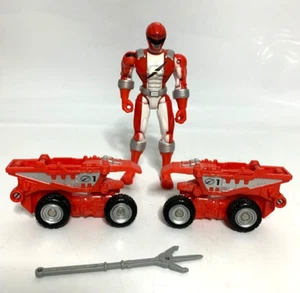 OPERATION OVERDRIVE POWER RANGERS MEGAZORD red ranger figure (G3) - Picture 1 of 3