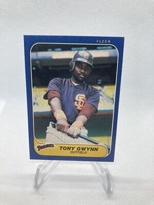 Tony Gwynn 1986 Fleer San Diego Padres #323 