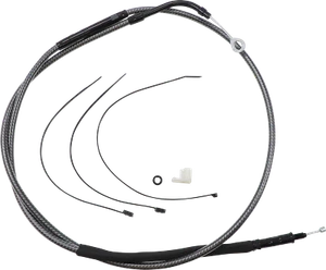 Magnum High-Efficiency Polished KARBONFIBR Clutch Cable 72366HE - Foto 1 di 1