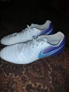 Nike Tiempo Soccer Cleats Women’s 8.5 Purple/Blue and Teal - Picture 1 of 6