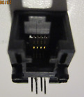 RJ45 4pol Kupplung für LAN Internet Kabel , Einbaubuchse Printmontage Löten