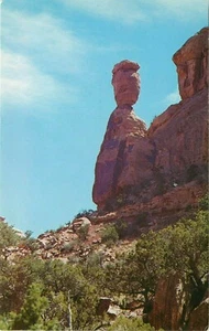 Balanced Rock Colorado National Park National Monument 1968 CO Postcard - Picture 1 of 2