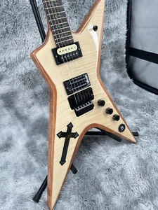 Guitarra Eléctrica Natural Dimebag Darrell Southern Cross Llama Chapa de Arce Punto - Imagen 1 de 12