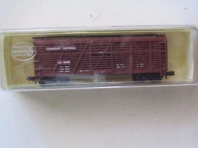 Vintage Model Power No.3445 N Scale Canadian National Cattle Car  CN81000 - Image 1 of 3