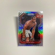 Geoff Neal 2021 Panini Prizm UFC Octagon Refractor Card 6/8 #62