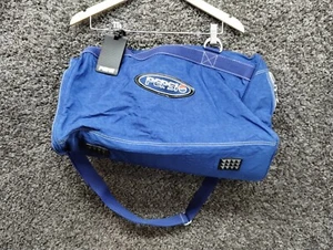 Vintage 1990s Pepsi Co Handled Large Duffle Bag Blue Y2k Advertisement Gym - Picture 1 of 12