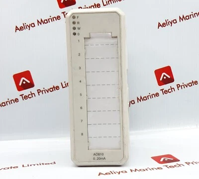 ABB AO810 3BSC930119R Analog Output Module 0-20mA 3BUR001854 - Image 1 of 4
