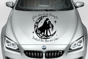 SAILOR MOON HOOD LATERAL COCHE CAMIÓN VINILO CALCOMANÍA GRÁFICA - Imagen 1 de 1