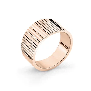 LOVE CHILD BERLIN Women's Jewelry Ring Stainless Steel, IP Rose Gold LJ-1141-R-58 NEW - Picture 1 of 5