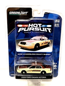 1:64 Greenlight Hot Pursuit Series 5 - Ford CVPI Vanderburgh County Sheriff IN - Bild 1 von 2