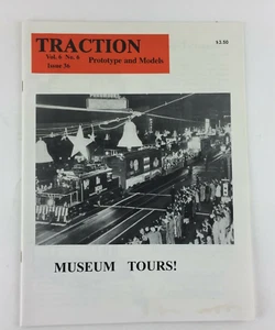 2002 Traction Prototype and Models Softcover Magazine Trolley Streetcar  - Foto 1 di 10