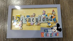 DISNEYLAND PARK 65TH ANNIVERSARY DISNEYLAND MARQUEE PIN LIMITED 1500 SHIPS NOW - Picture 1 of 1