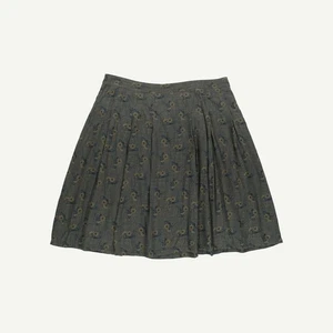 Seasalt Cornwall Womens Green Viscose blend Skater Skirt Size 22 - Picture 1 of 12