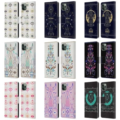 OFFICIAL CAT COQUILLETTE LINEAR LEATHER BOOK WALLET CASE FOR APPLE iPHONE PHONES - Image 1 of 4