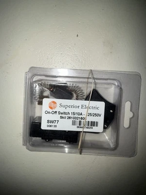 Superior Electric SW77  15/10A Trigger On-Off Switch - Image 1 of 2