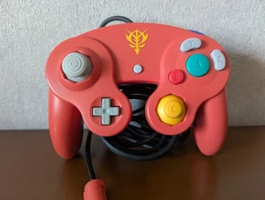 Nintendo GameCube Controller Char's Dedicated Collor DOL-A-CZPZR Gundam Char Red - Picture 1 of 14