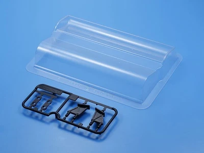 Tamiya 53604 Racing Wing Set, (TT01/TT02/TRF419/TRF420/TA08/TB05/FF03), NIP - Image 1 of 3