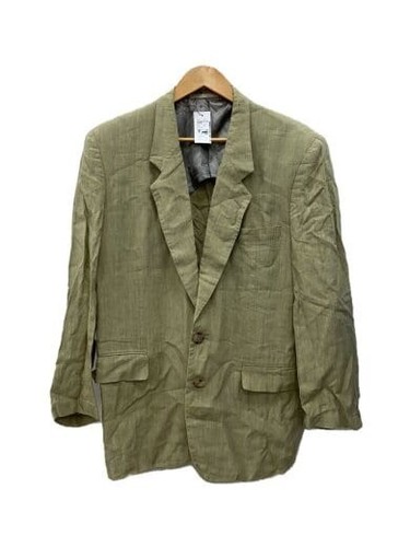 Christian Dior MONSIEUR Misto Rayon Giacca su misura M Lino KHK Kaki