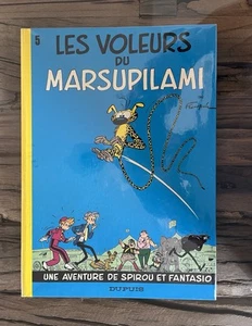 SPIROU:3EME DOS PELLICULÉ 72 LES VOLEURS DU MARSUPILAMI CRAQUANT NEUF (FRANQUIN) - Imagen 1 de 10