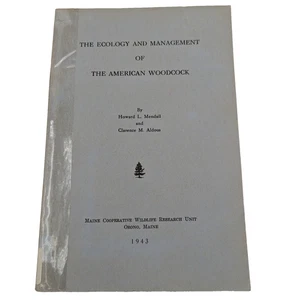 RARE 1943 Ecology and Management of the American Woodcock Mendall Aldous - Picture 1 of 14