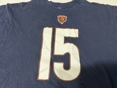 BRANDON MARSHALL #15 футболка 2XL синий Chicago Bears футбол Majestic NFL - Изображение 1 из 4