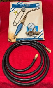 Goss KP-115 Luft-Propan Brenner Outfit, 1/2 Zoll Flamme, Propan, Heizung, Löten - Bild 1 von 9