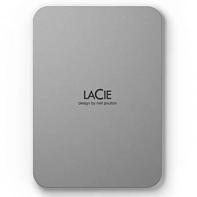 LaCie External HDD Hard Disk 2TB Mobile Drive Compatible with Mac/iPad/Windows M - Image 1 of 4