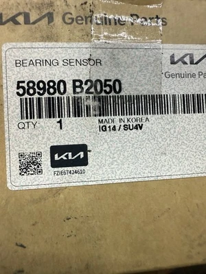 NEW Rear Hub Bearing ABS Speed Sensor For 2014-2019 Kia Soul Soul EV 58980-B2050 Foto 1 de 2