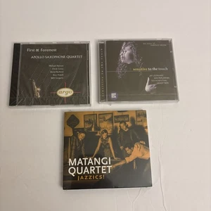 3 Jazz CDs, Jazzics by Matangi Quartet (2015), Sensitive to the Touch by The - Picture 1 of 12