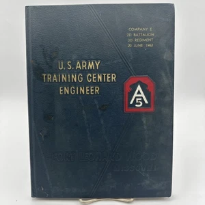 U.S. Army Training Center Engineer ~ Fort Leonard Wood, Missouri ~ Yearbook 1963 - Imagen 1 de 5