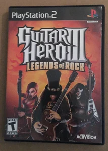 Guitar Hero III 3: Legends of Rock Playstation 2 PS2 COMPLETE TESTED WORKS - Picture 1 of 3