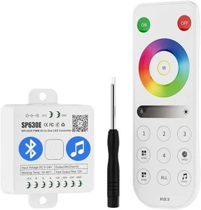 BTF-LIGHTING SP630E Bluetooth Controllers 4 Zones SP630E+RB3 Kit, Multicolor  - Picture 1 of 6